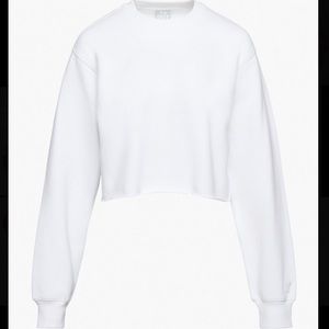 Cropped sweatshirt